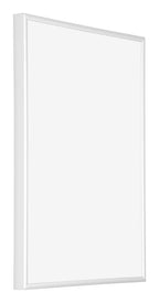 Kent Aluminium Photo Frame 48x64cm White High Gloss Front Oblique | Yourdecoration.com