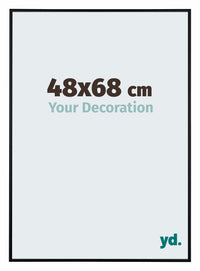 Kent Aluminium Photo Frame 48x68cm Black Matte Front Size | Yourdecoration.com
