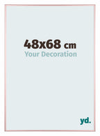 Kent Aluminium Photo Frame 48x68cm Copper Front Size | Yourdecoration.com