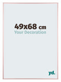 Kent Aluminium Photo Frame 49x68cm Copper Front Size | Yourdecoration.com