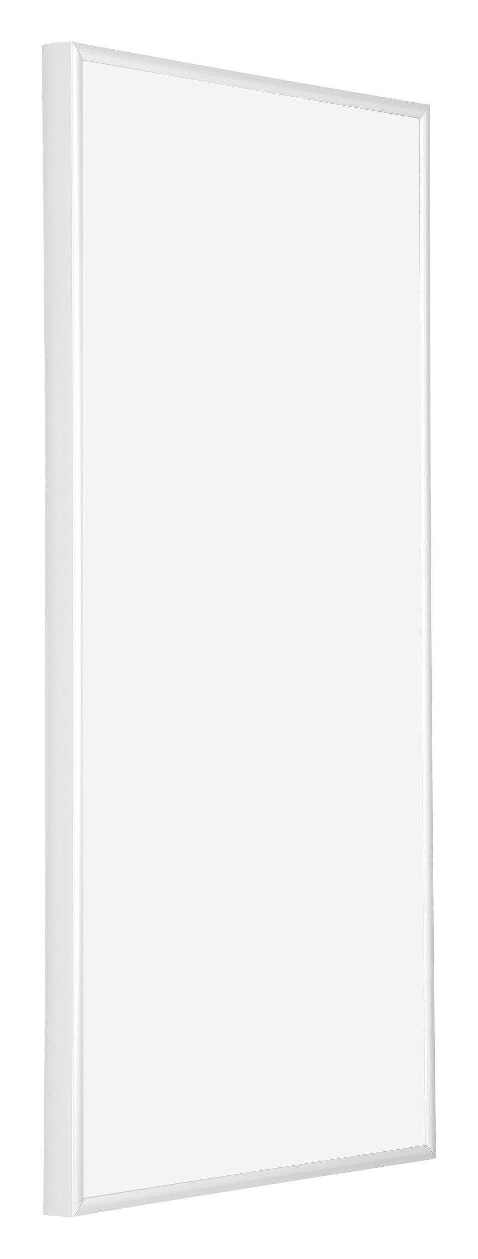Kent Aluminium Photo Frame 50x100cm White High Gloss Front Oblique | Yourdecoration.com