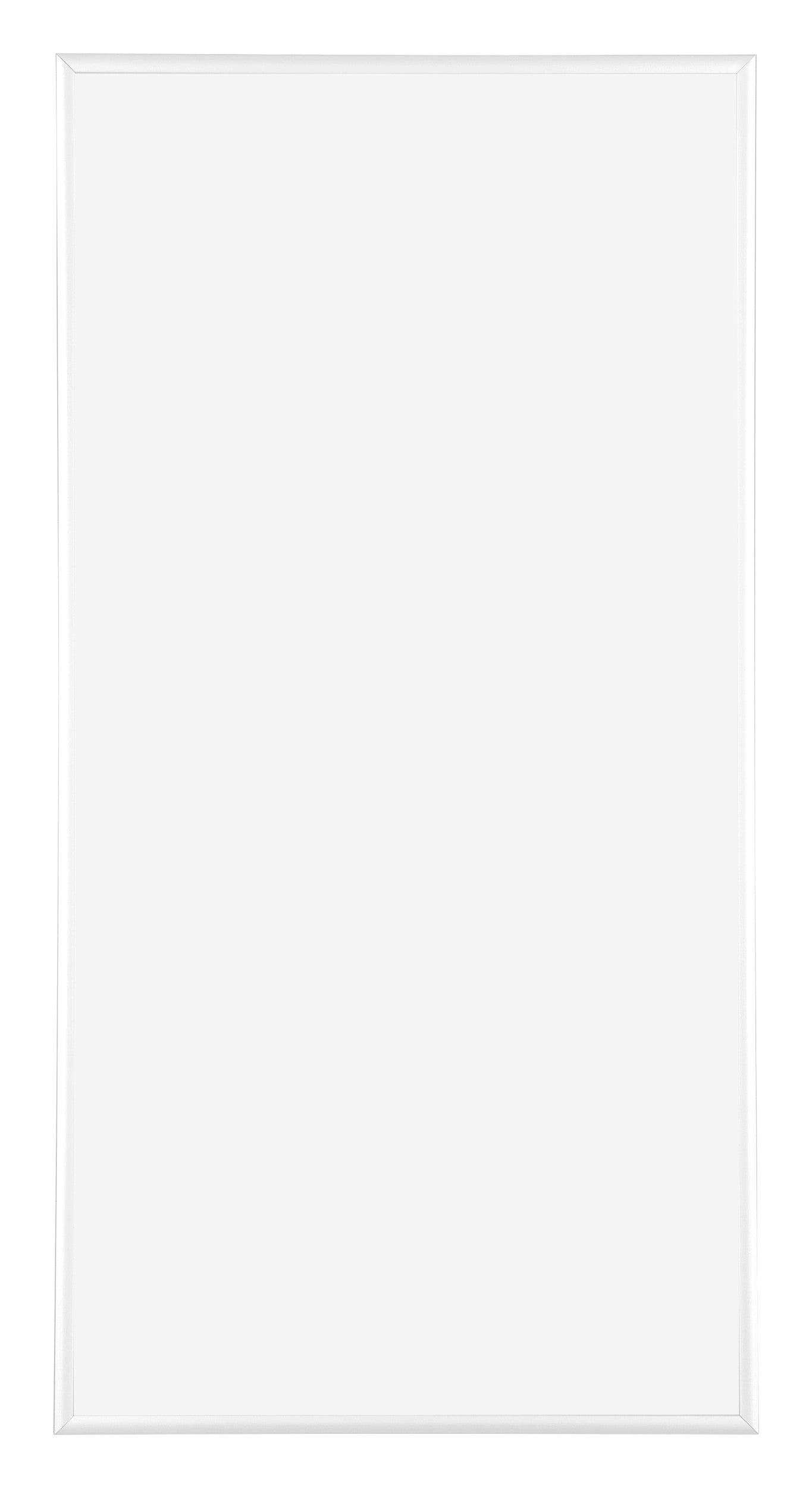 Kent Aluminium Photo Frame 50x100cm White High Gloss Front | Yourdecoration.com