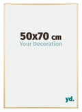 Kent Aluminium Photo Frame 50x70cm Gold Front Size | Yourdecoration.com