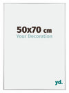 Kent Aluminium Photo Frame 50x70cm Silver High Gloss Front Size | Yourdecoration.com