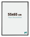 Kent Aluminium Photo Frame 55x65cm Black High Gloss Front Size | Yourdecoration.com