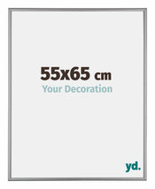 Kent Aluminium Photo Frame 55x65cm Platinum Front Size | Yourdecoration.com