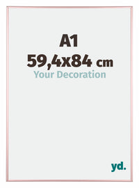 Kent Aluminium Photo Frame 59 4x84cm A1 Copper Front Size | Yourdecoration.com