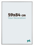 Kent Aluminium Photo Frame 59x84cm Platinum Front Size | Yourdecoration.com
