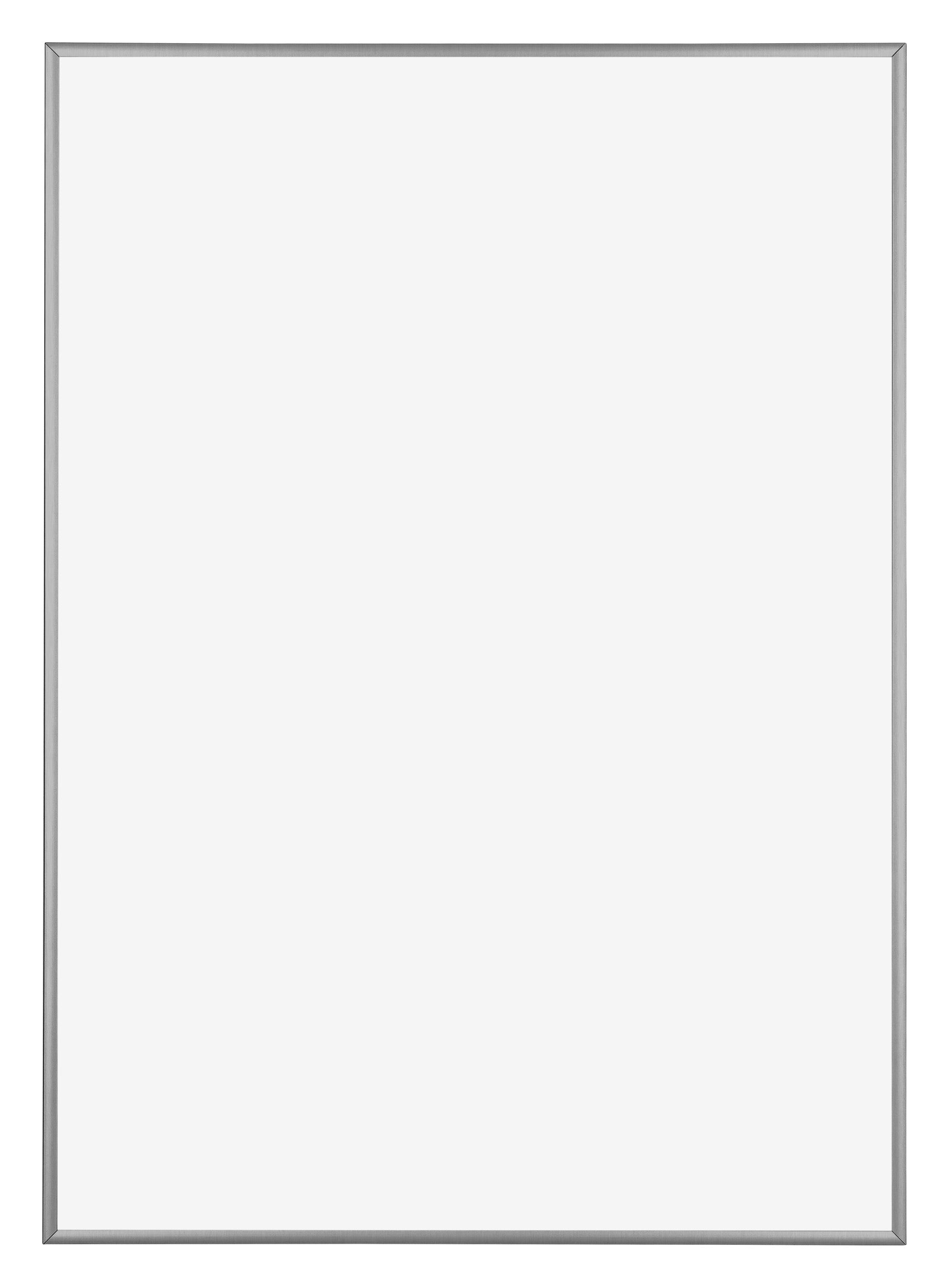 Kent Aluminium Photo Frame 59x84cm Platinum Front | Yourdecoration.com