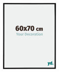 Kent Aluminium Photo Frame 60x70cm Black Matt Front Size | Yourdecoration.com