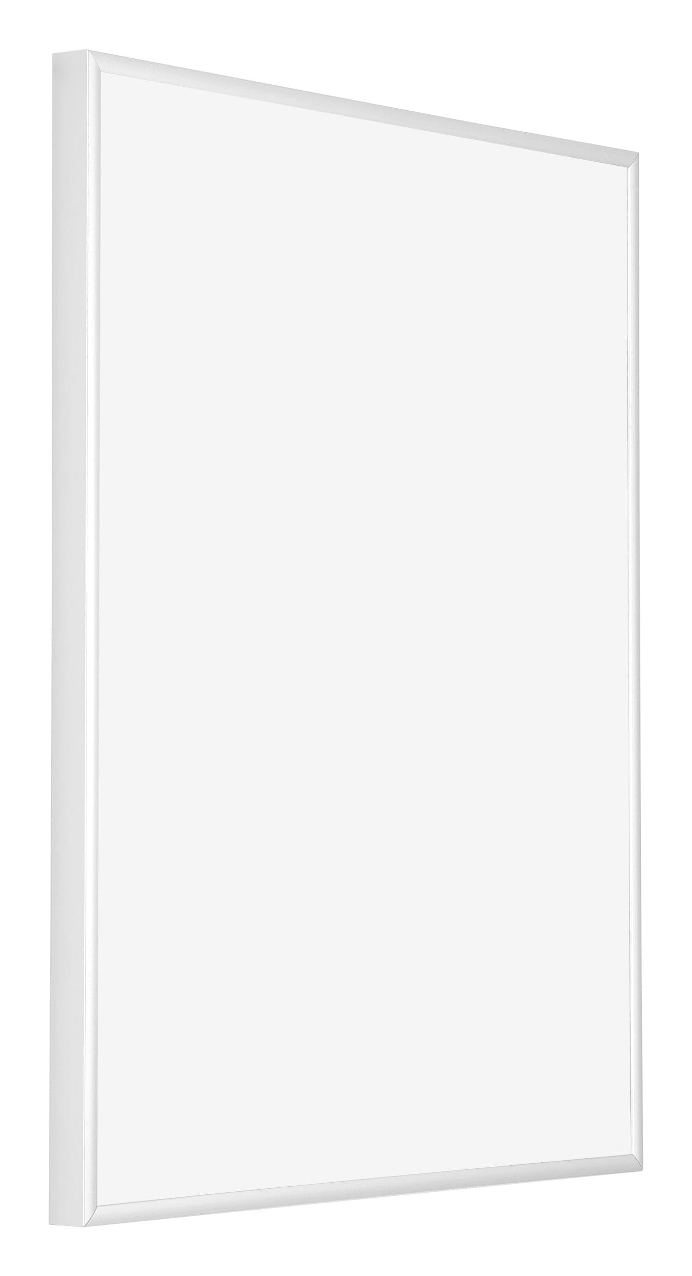 Kent Aluminium Photo Frame 60x70cm White High Gloss Front Oblique | Yourdecoration.com