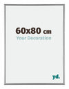 Kent Aluminium Photo Frame 60x80cm Platinum Front Size | Yourdecoration.com