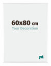 Kent Aluminium Photo Frame 60x80cm White High Gloss Front Size | Yourdecoration.com