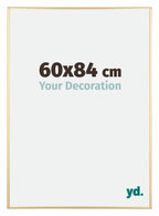 Kent Aluminium Photo Frame 60x84cm Gold Front Size | Yourdecoration.com