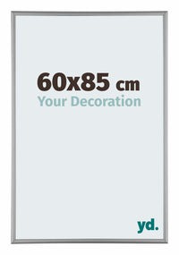 Kent Aluminium Photo Frame 60x85cm Platinum Front Size | Yourdecoration.com