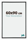 Kent Aluminium Photo Frame 60x90cm Black High Gloss Front Size | Yourdecoration.com