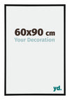 Kent Aluminium Photo Frame 60x90cm Black Matt Front Size | Yourdecoration.com