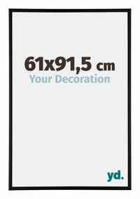 Kent Aluminium Photo Frame 61x91 5cm Black Matt Front Size | Yourdecoration.com
