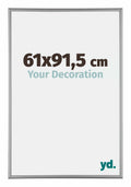 Kent Aluminium Photo Frame 61x91 5cm Platinum Front Size | Yourdecoration.com