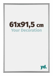 Kent Aluminium Photo Frame 61x91 5cm Platinum Front Size | Yourdecoration.com