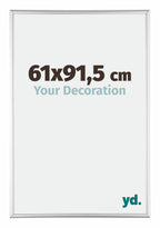 Kent Aluminium Photo Frame 61x91 5cm Silver High Gloss Front Size | Yourdecoration.com