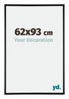 Kent Aluminium Photo Frame 62x93cm Black High Gloss Front Size | Yourdecoration.com