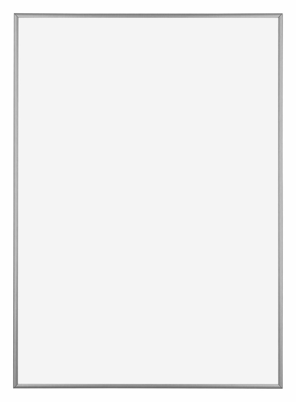 Kent Aluminium Photo Frame 70x100cm Platinum Front | Yourdecoration.com