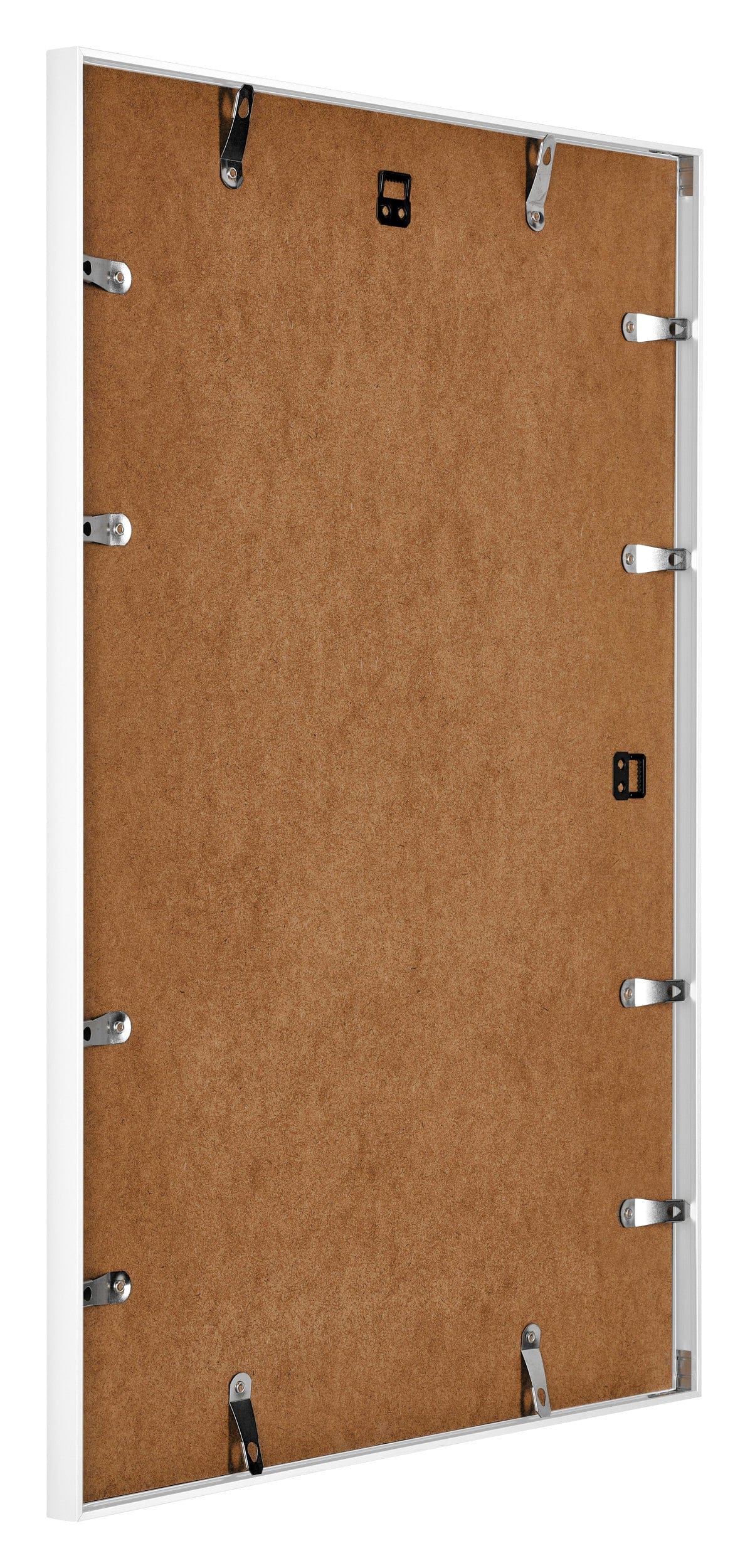 Kent Aluminium Photo Frame 70x100cm White High Gloss Back Oblique | Yourdecoration.com