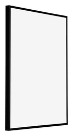 Kent Aluminium Photo Frame 70x90cm Black Matt Front Oblique | Yourdecoration.com
