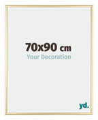 Kent Aluminium Photo Frame 70x90cm Gold Front Size | Yourdecoration.com