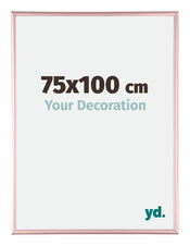 Kent Aluminium Photo Frame 75x100cm Copper Front Size | Yourdecoration.com