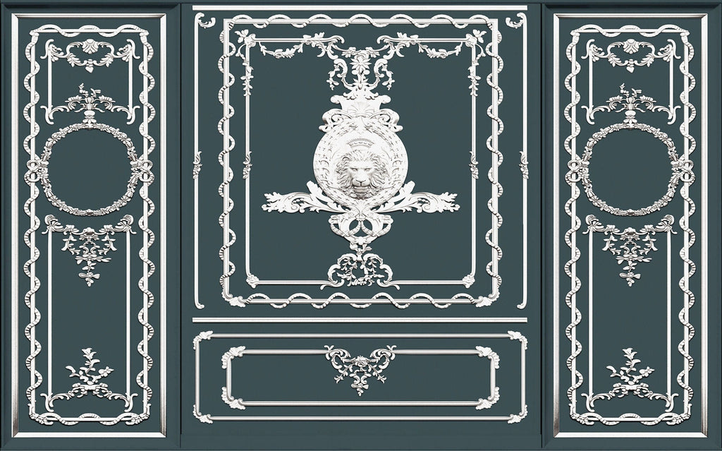 Komar Classy Castle Non Woven Wall Murals 400x250cm 4 panels | Yourdecoration.com