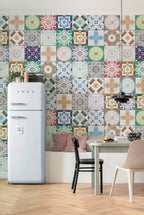 Komar Marrakech Mosaik Non Woven Wall Murals 400x250cm 4 panels Ambiance | Yourdecoration.com