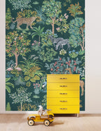 Komar Non Woven Wall Mural Inx4 055 Happy Jungle Interieur | Yourdecoration.com