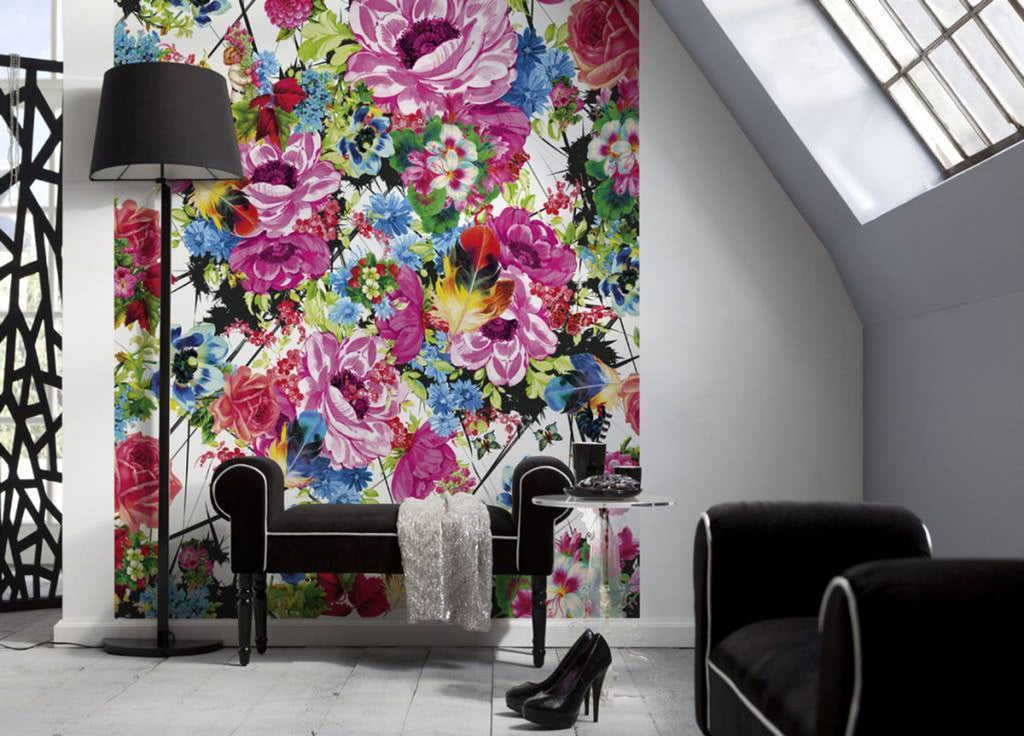 Komar Romantic Pop Wall Mural 184x254cm | Yourdecoration.com