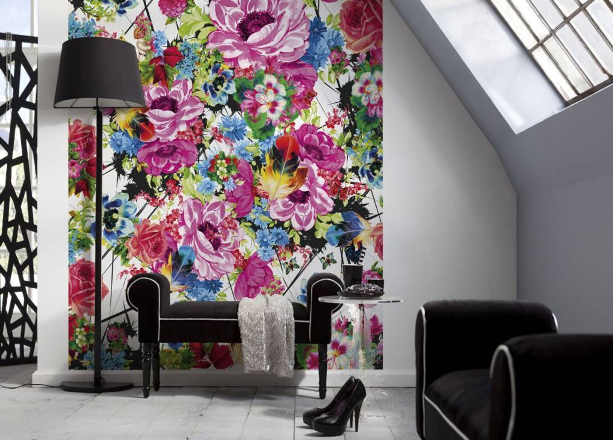 Komar Romantic Pop Wall Mural 184x254cm | Yourdecoration.com