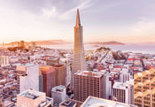 Komar San Francisco Morning Wall Mural 368x254cm | Yourdecoration.com