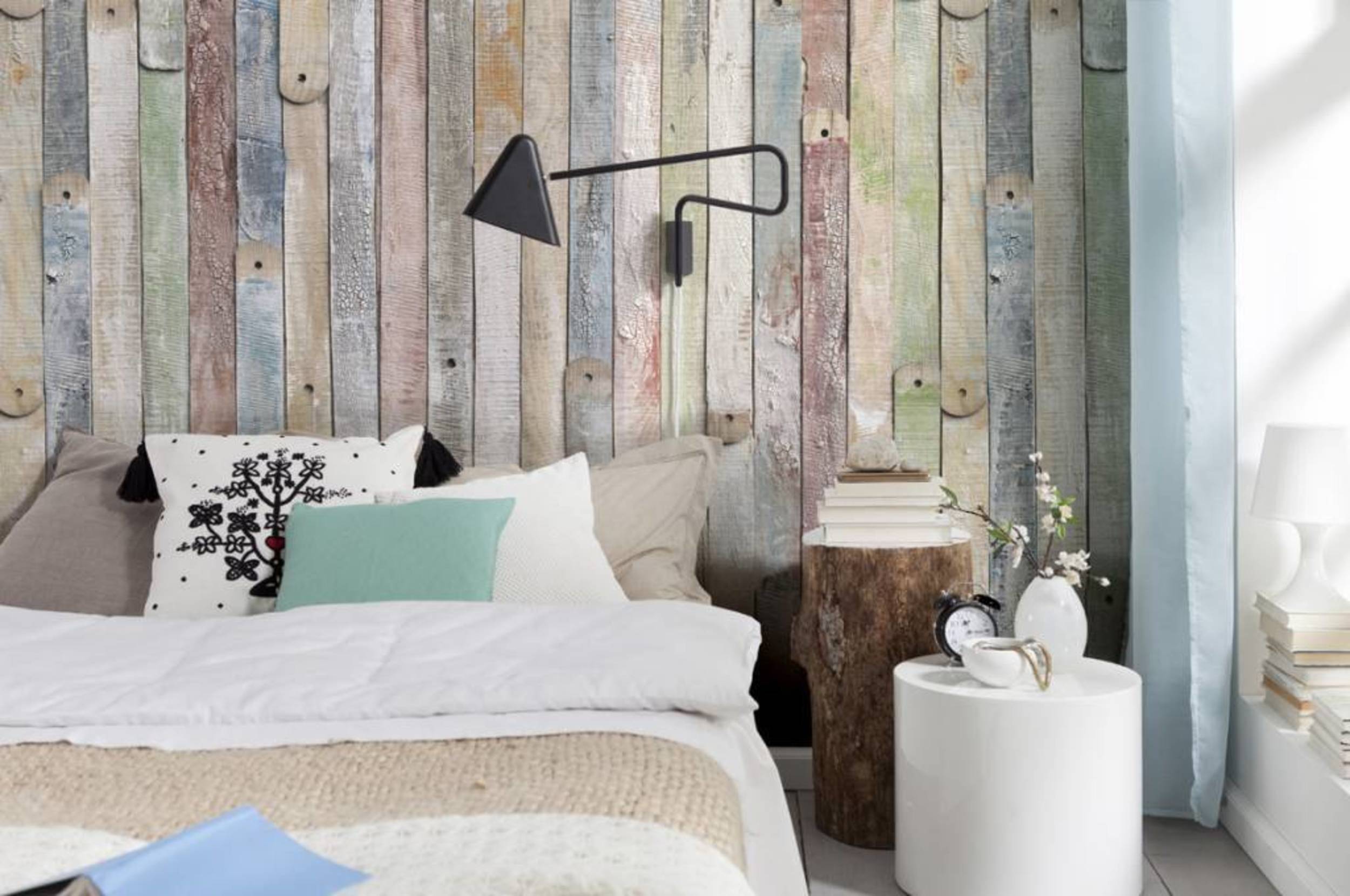 Komar Vintage Wood Wall Mural 184x254cm | Yourdecoration.com