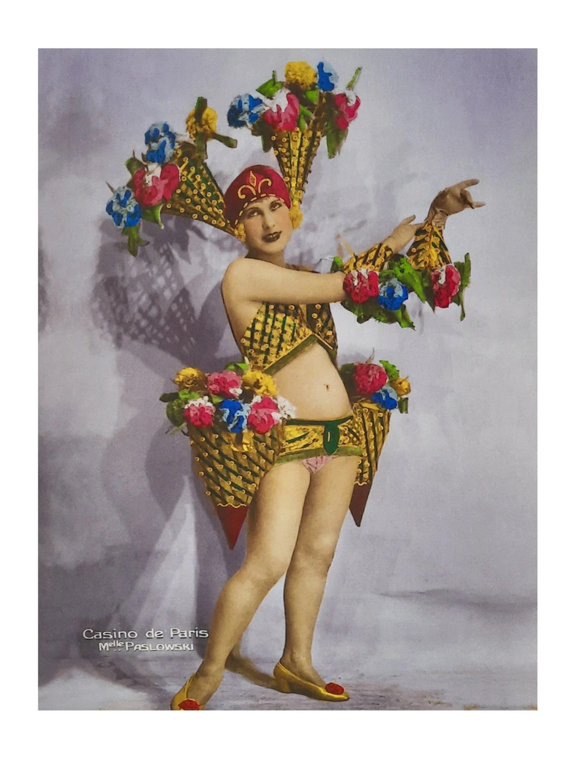 Art Print - Casino de Paris Mlle Paslowski 30x40cm