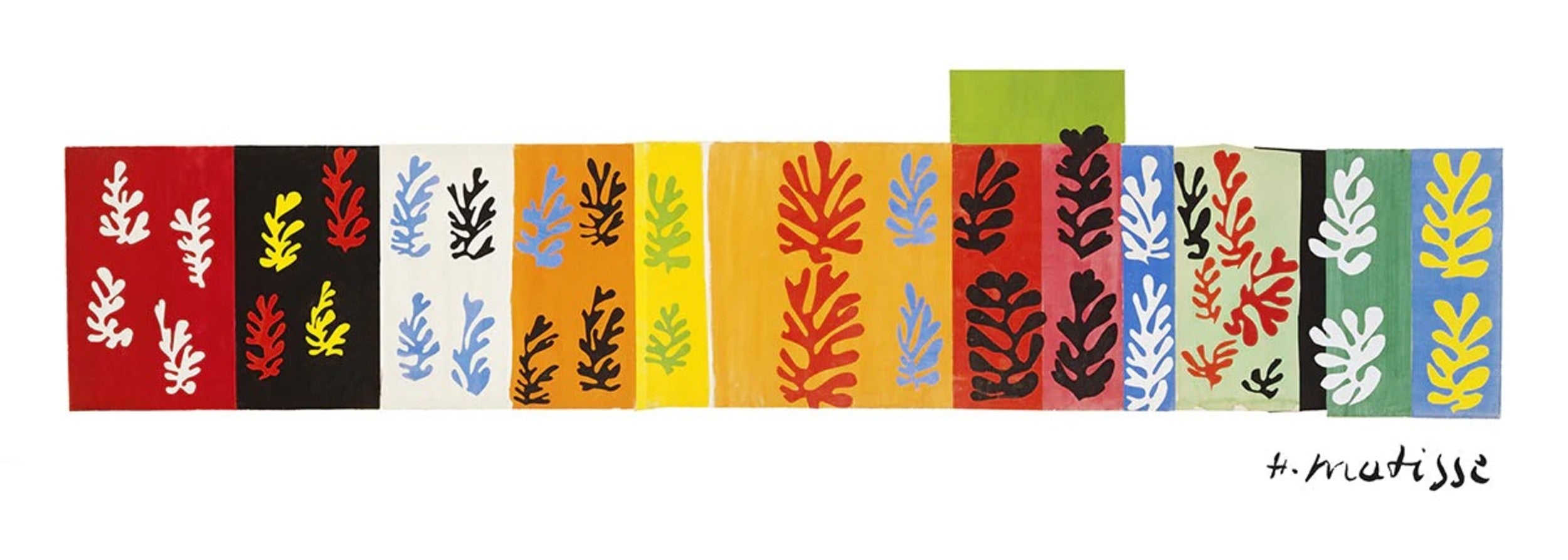Art Print Henri Matisse - Les Velours Small 100x35cm