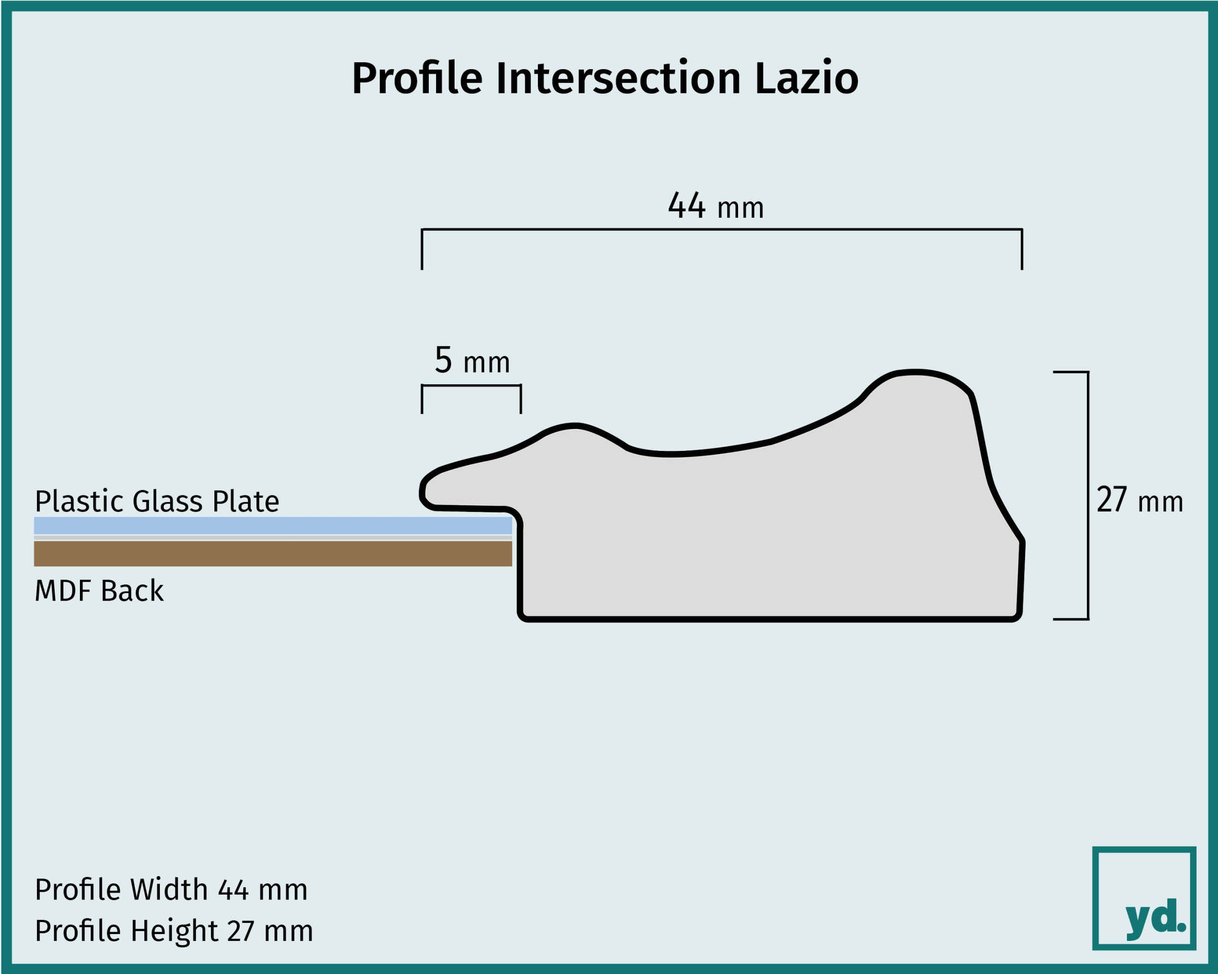 Lazio Detail Intersection Sketch | Yourdecoration.com