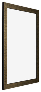 Leeds Wooden Photo Frame 25x35cm Champagne Brushed Front Oblique | Yourdecoration.com