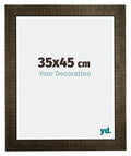 Leeds Wooden Photo Frame 35x45cm Champagne Brushed Front Size | Yourdecoration.com