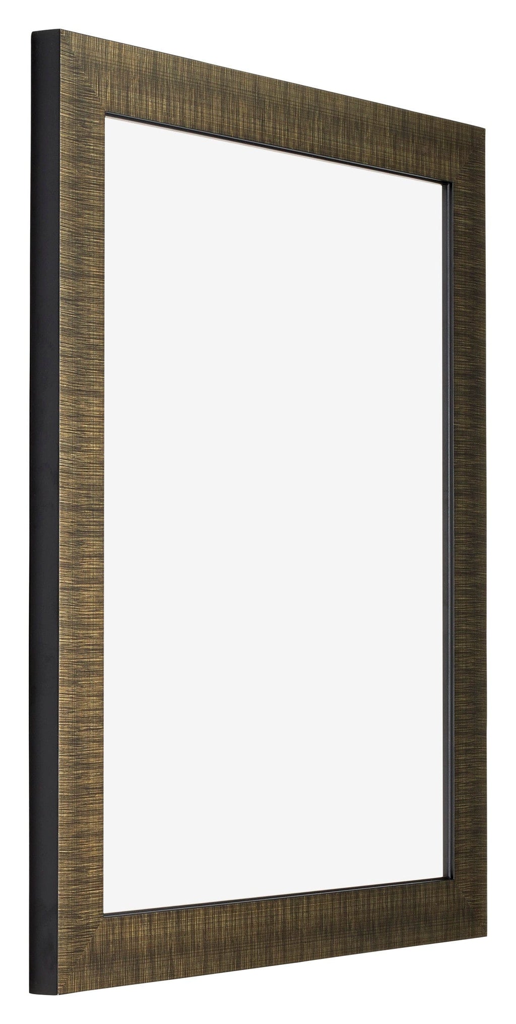 Leeds Wooden Photo Frame 36x49cm Champagne Brushed Front Oblique | Yourdecoration.com