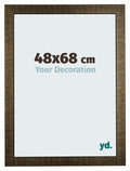 Leeds Wooden Photo Frame 48x68cm Champagne Brushed Front Size | Yourdecoration.com