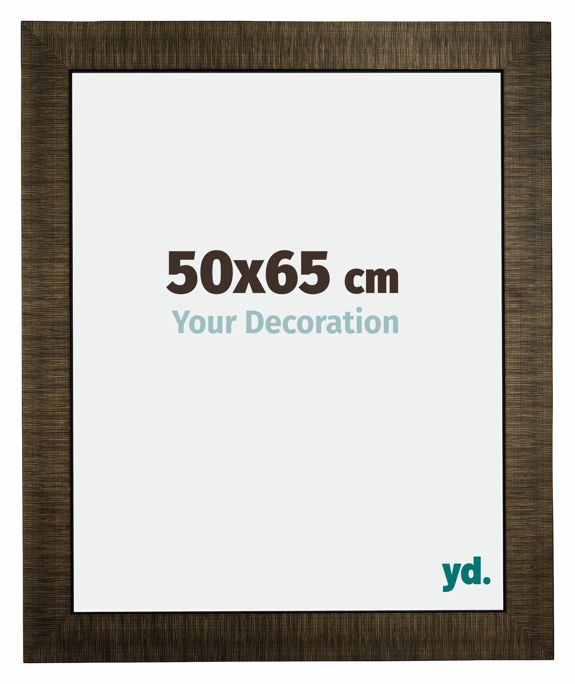 Leeds Wooden Photo Frame 50x65cm Champagne Brushed Front Size | Yourdecoration.com