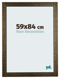 Leeds Wooden Photo Frame 59x84cm Champagne Brushed Front Size | Yourdecoration.com