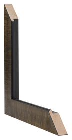 Leeds Wooden Photo Frame 68x98cm Champagne Brushed Detail Intersection | Yourdecoration.com