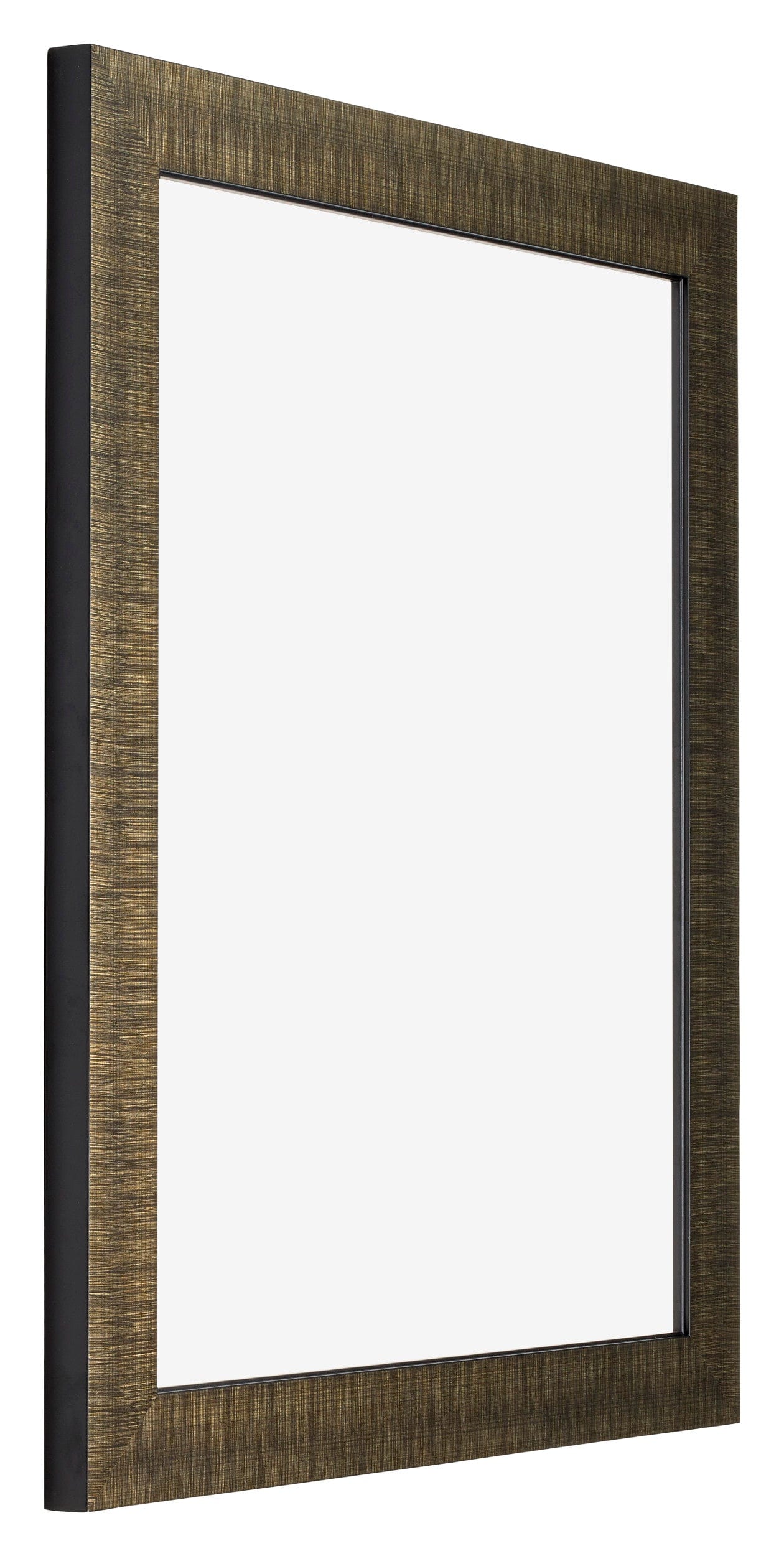 Leeds Wooden Photo Frame 70x90cm Champagne Brushed Front Oblique | Yourdecoration.com