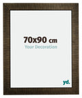 Leeds Wooden Photo Frame 70x90cm Champagne Brushed Front Size | Yourdecoration.com